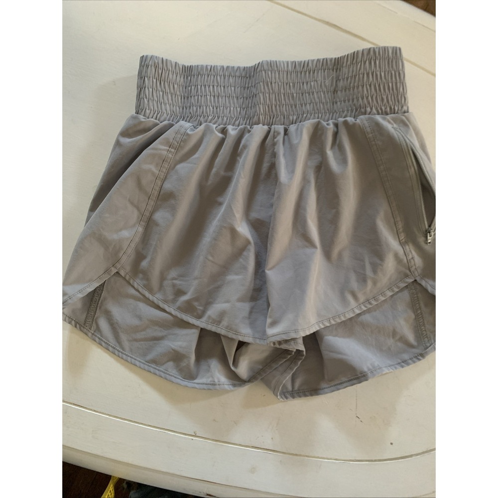 Women's BMJL High RiseRunning Shorts Grey Sz S